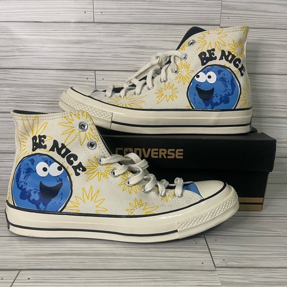 ✨Converse✨ Hi Top “Be Nice” - Picture 2 of 9